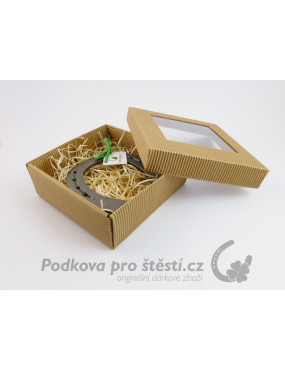 Dárkový balíček s podkovou, KLASICKÁ KRABIČKA / VÍCE VARIANT A BAREV