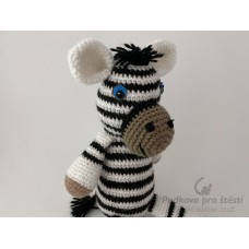 Háčkovaná zebra 2