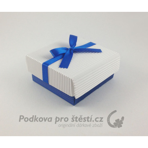 Dárková krabička plné víko 10 x 10 x 5 cm, RŮZNÉ BARVY
