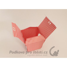 Dárková krabička zkosená, Minikostka, VÍCE BAREV
