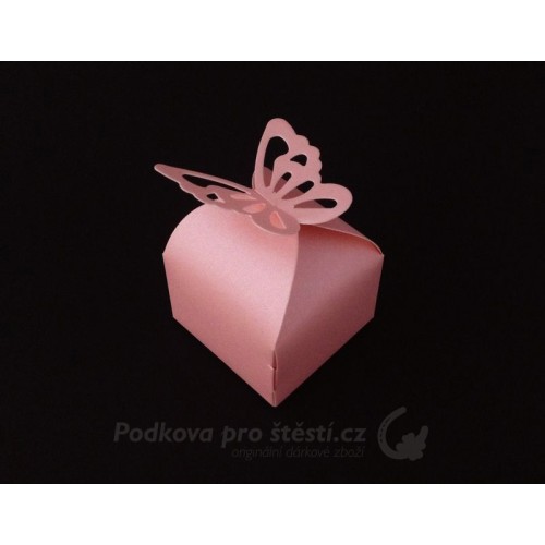 Dárková krabička motýlek