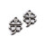 12 - Přívěsek kovový 15x21 mm - čtyřlístek 3  + 6 Kč 