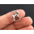 4 - Přívěsek kovový 13x13 mm - houpací koník 2  + 6 Kč 