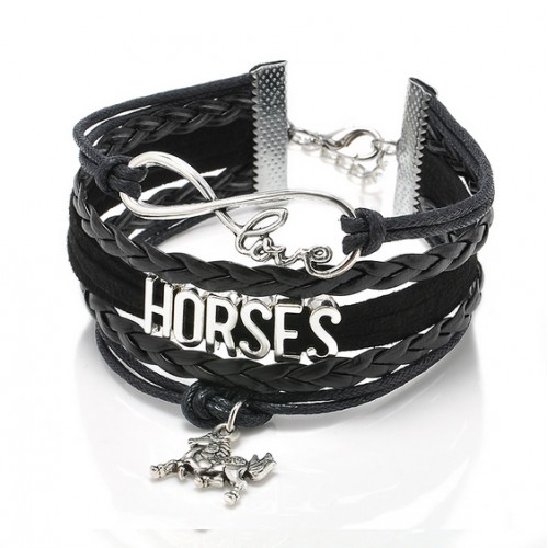 N&aacute;ramek I LOVE horses / RŮZN&Eacute; BARVY A PŘ&Iacute;VĚSKY